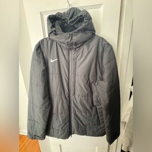 Nike Dark Gray Hooded Parka